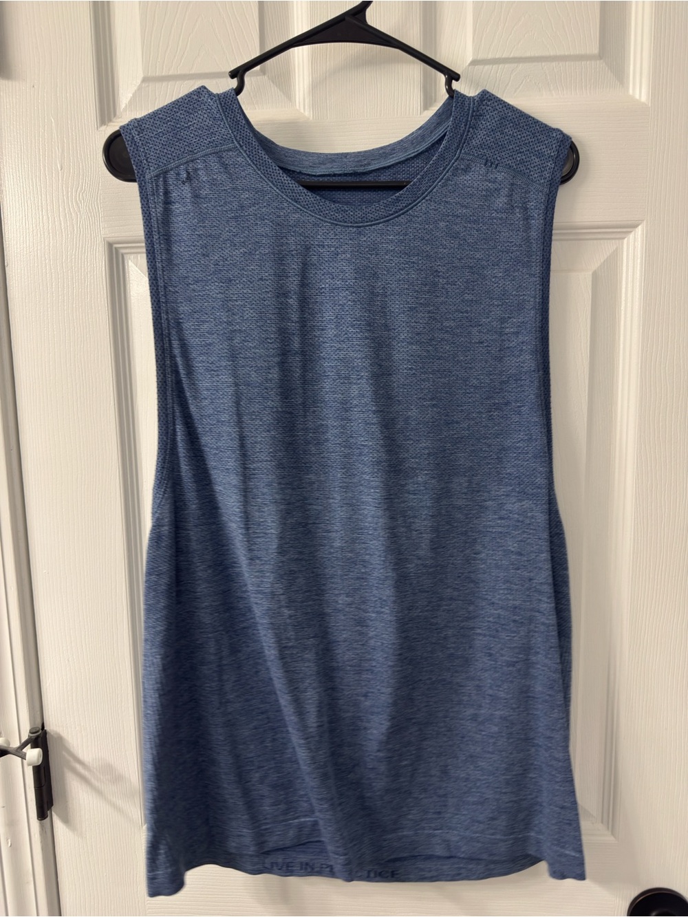 lululemon athletica Men's Blue Performance Tank Top